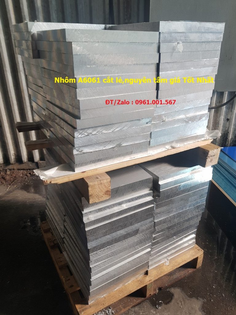 Nhôm Tấm Cắt Lẻ 2mm 3mm 5mm 10mm- Nhôm 6061 cắt lẻ
